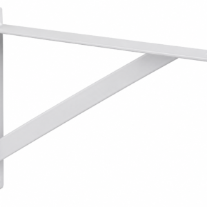 Cantoneira Mão Francesa Leve 37 cm Branca FICO