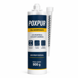 Cola Poxpur Kit 5,4 kg (Caixa com 6 Unidades)